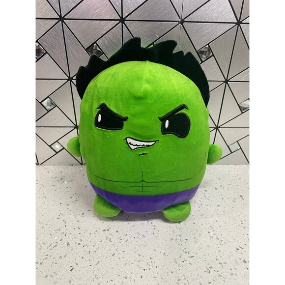 Marvel INCREDIBLE HULK Cuutopia MATTEL Squish Plush 8" Kawaii - Picture 1 of 8